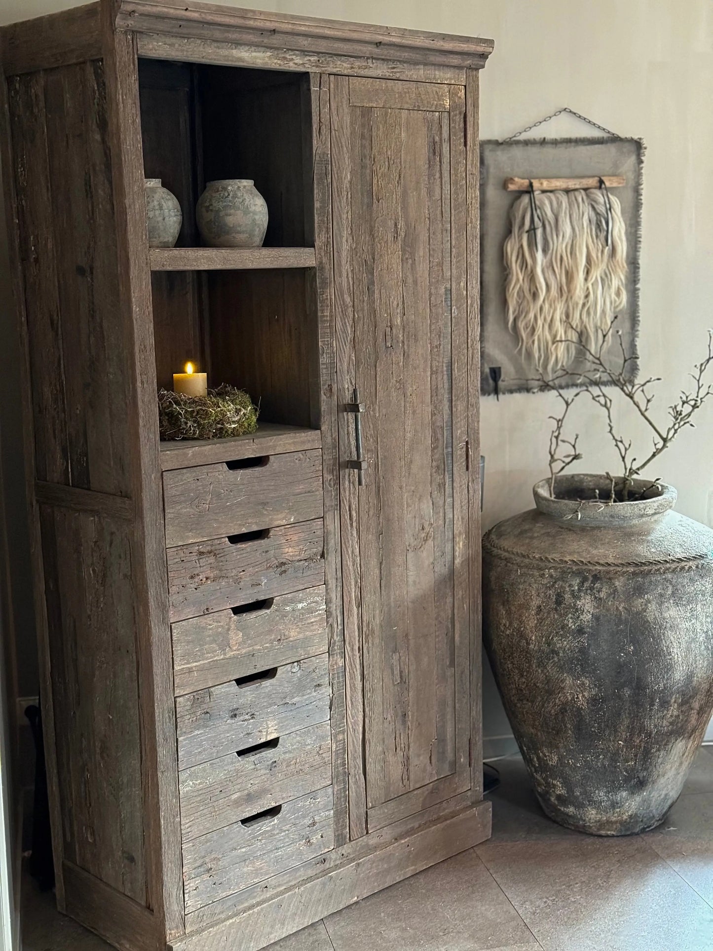 Holzschrank Driftwood - Trapa Living (ab Lager lieferbar)