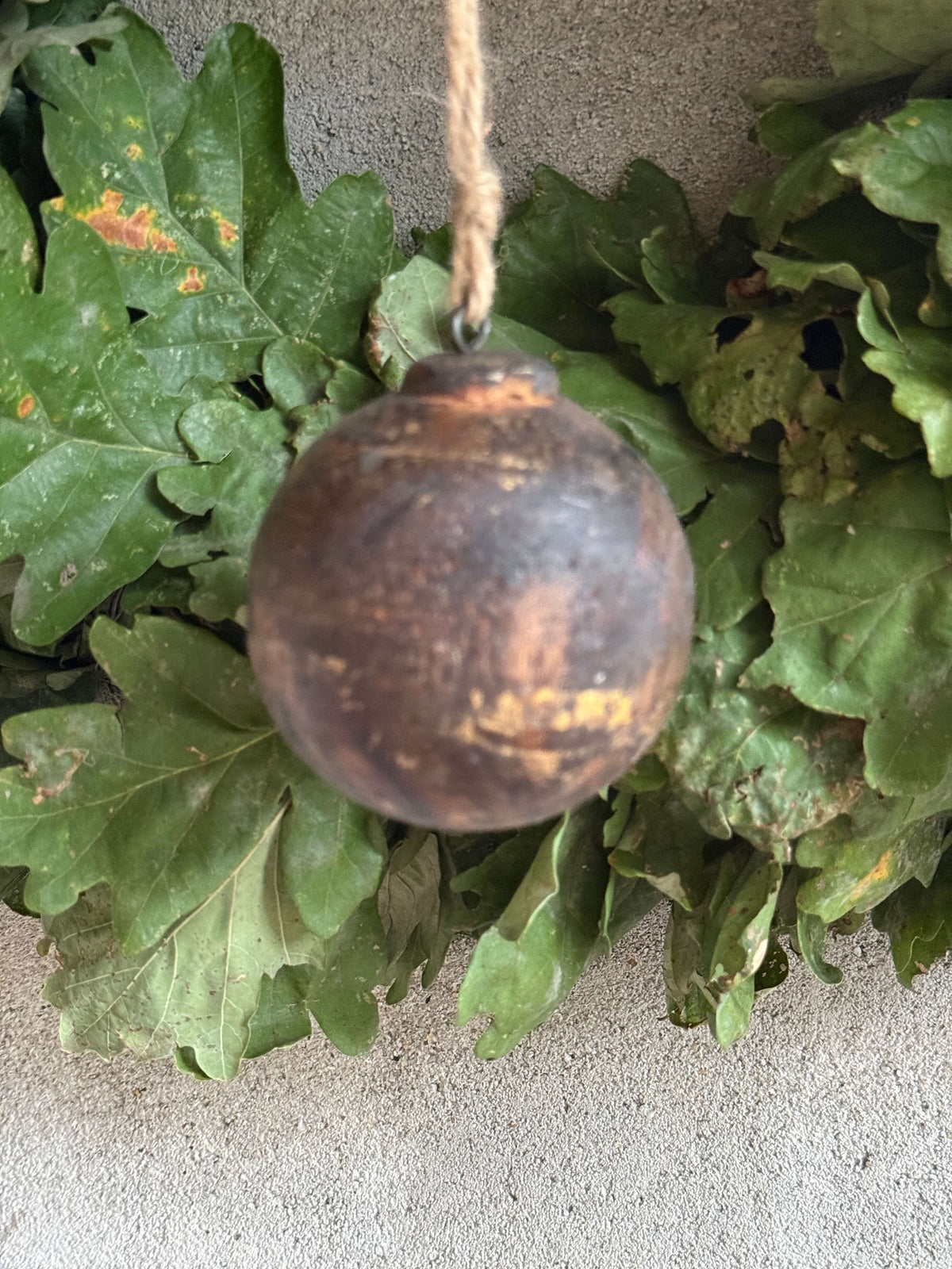 Wooden bobbin, round