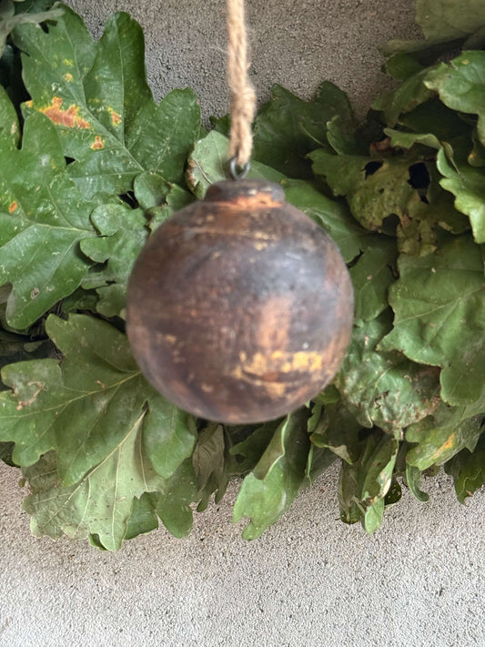 Wooden bobbin, round