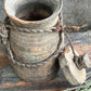 Oude nepalese pot met deksel (4)