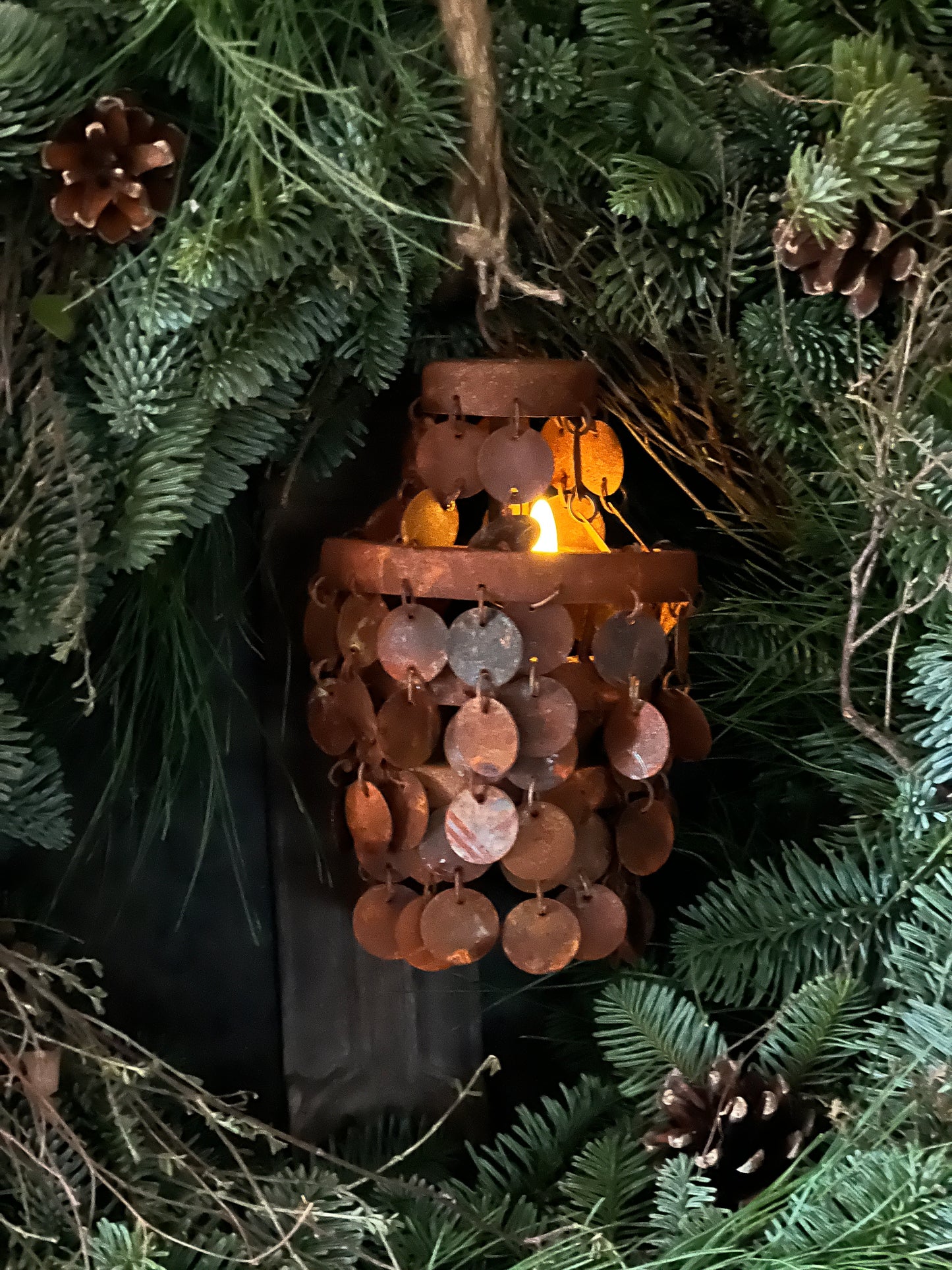 Rusty pendants, ornament