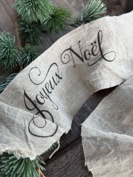 Shabby-Band „Joyeux Noël“