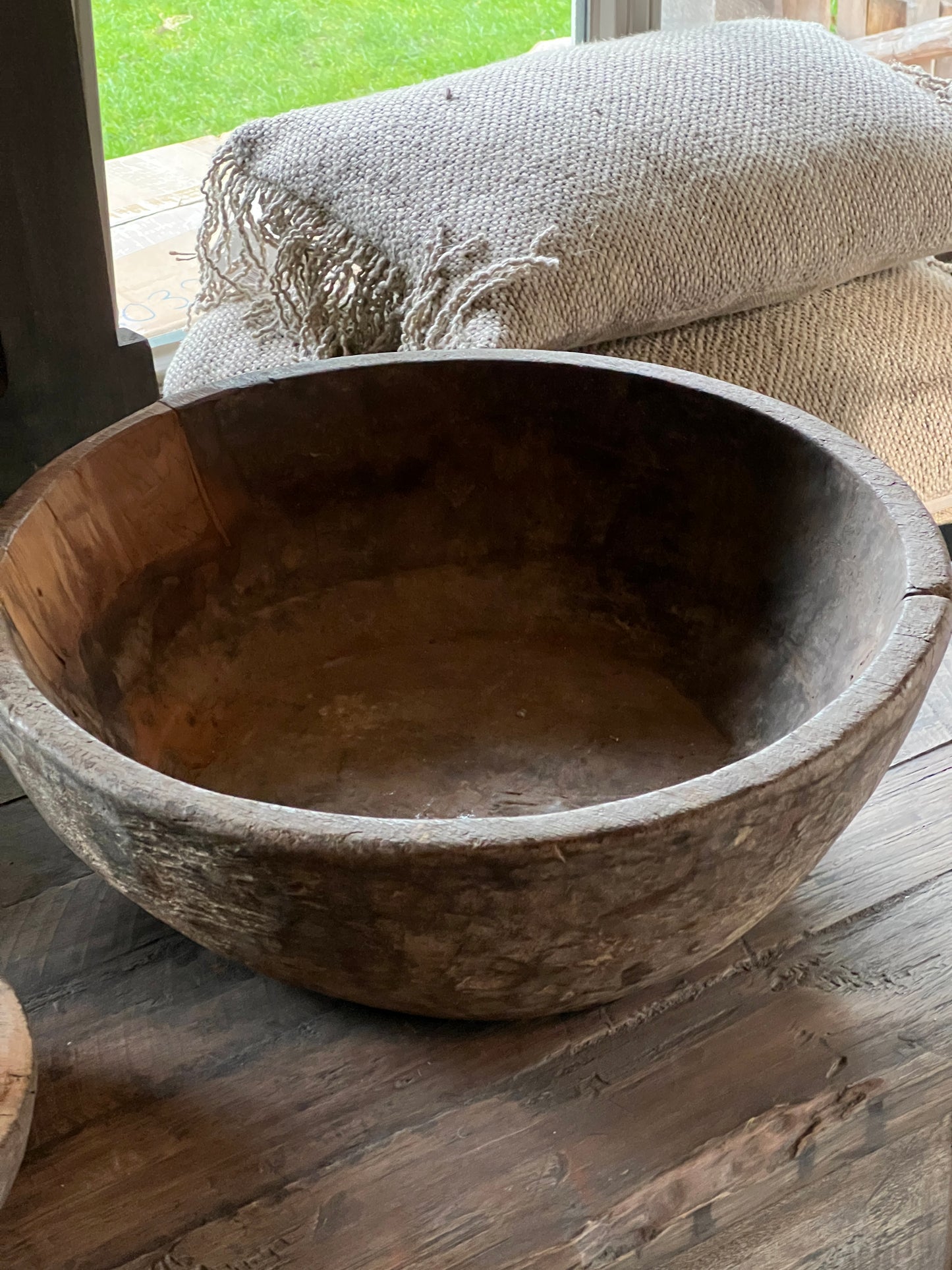 Wooden bowl