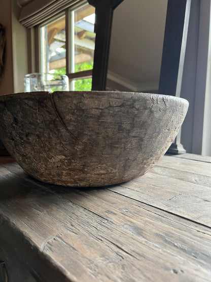 Wooden bowl