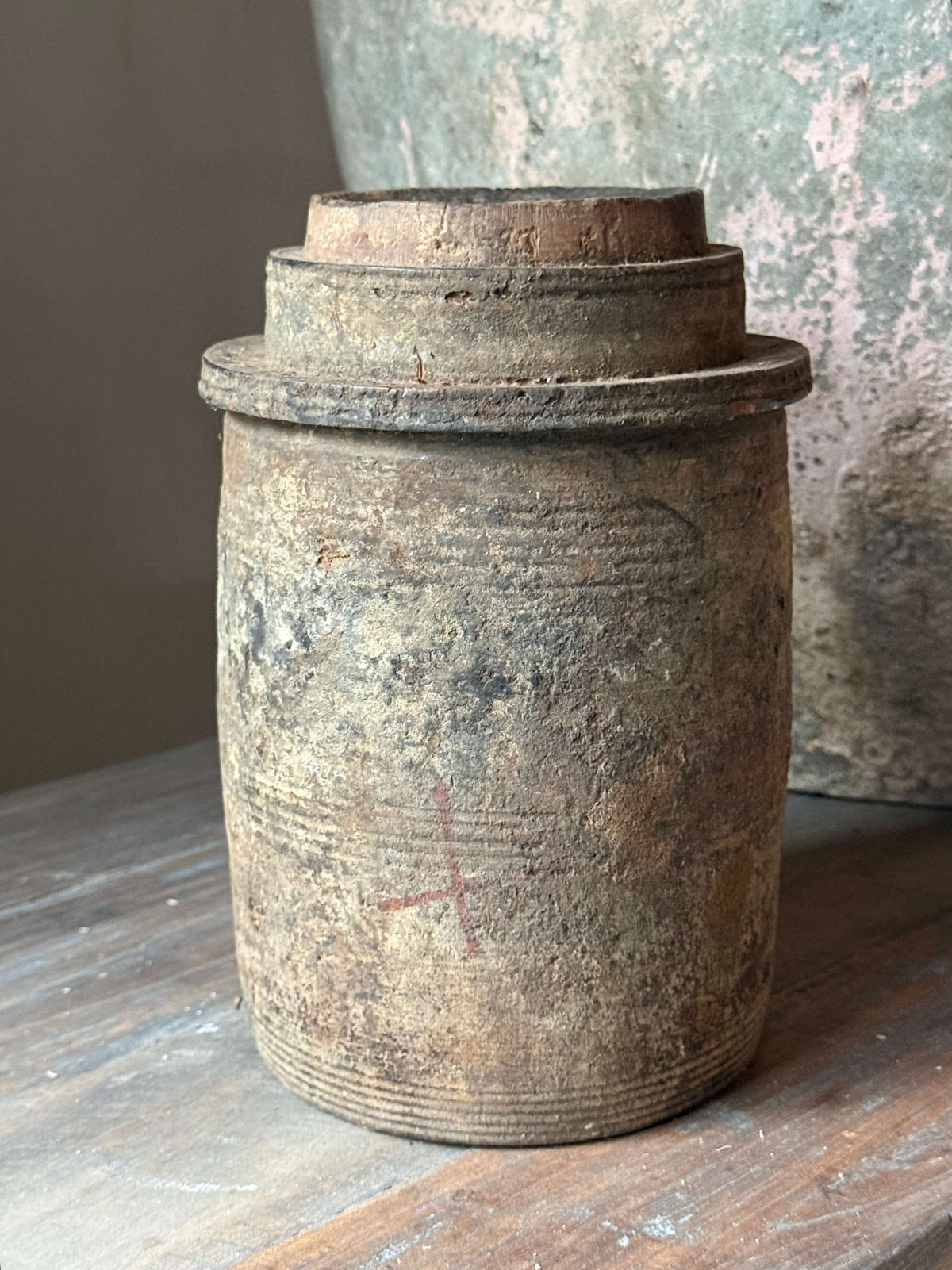 Oud Nepalese Pot- (9)