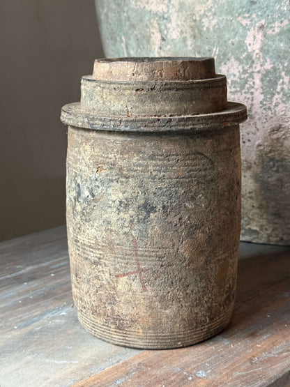 Oud Nepalese Pot- (9)