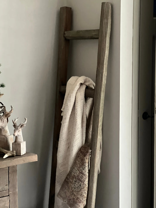 Houten ladder - Trapa Living (afhaal product)