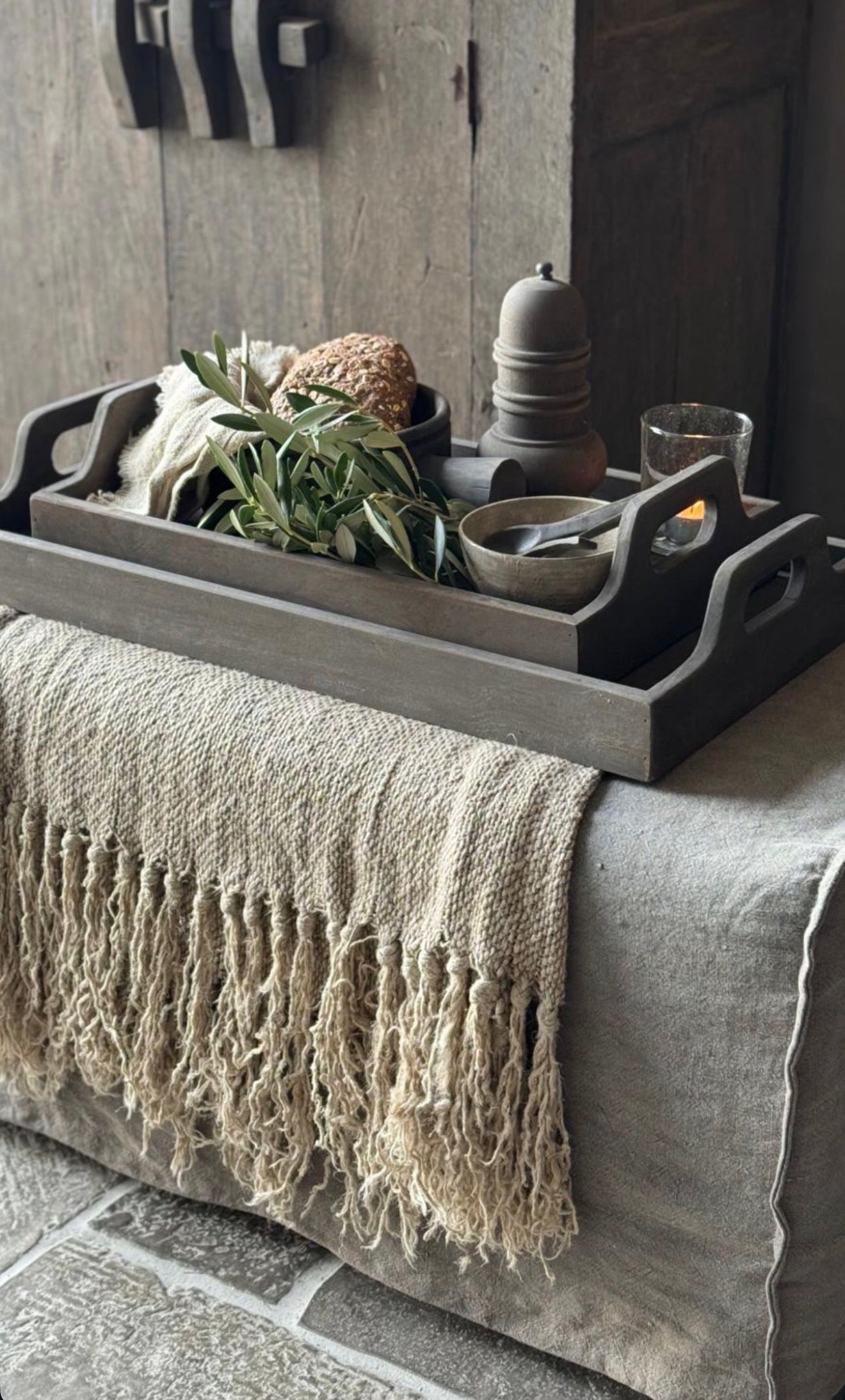 Rechthoekig Dienblad – Verkrijgbaar in S-M-L - AURA PEEPERKORN