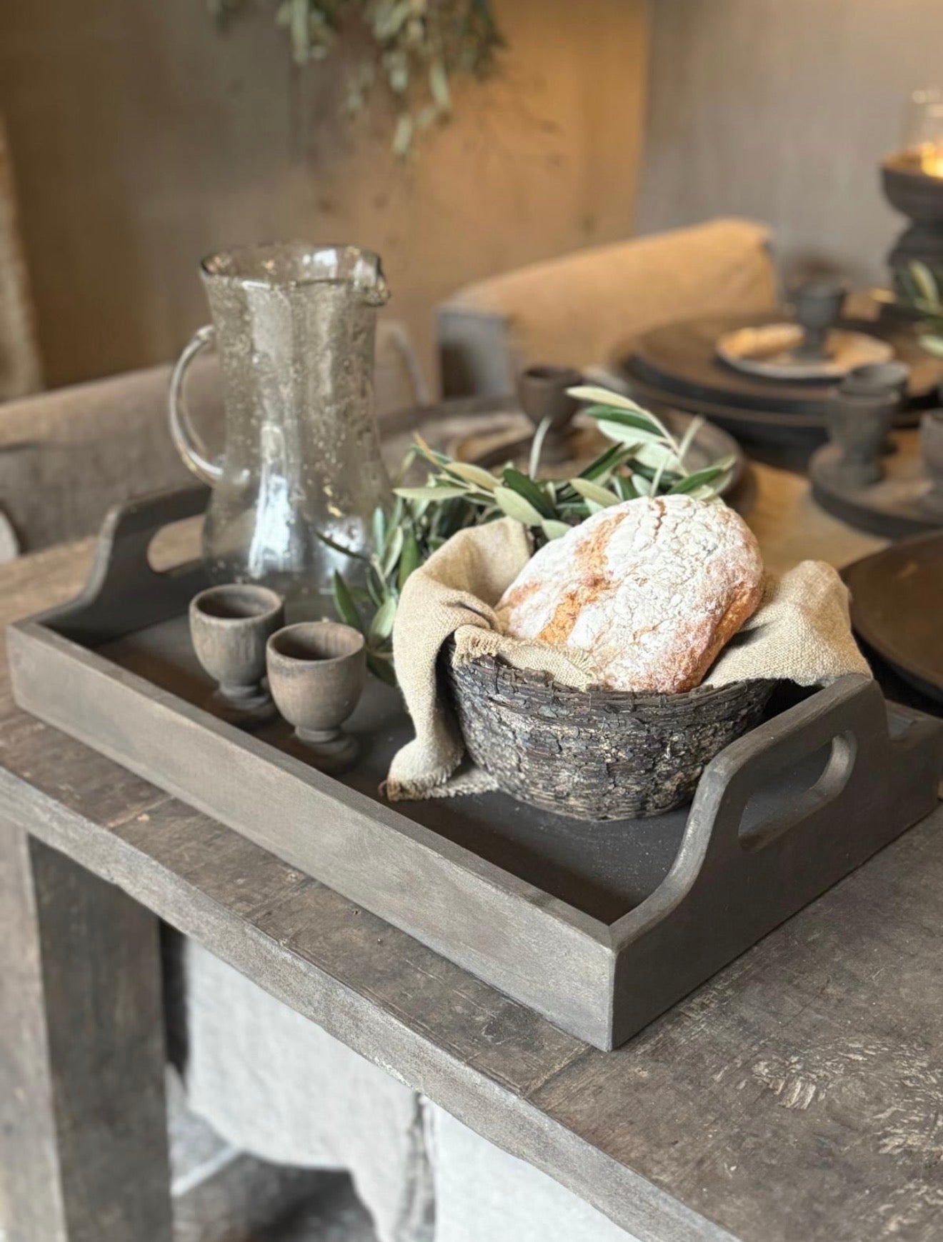 Rechthoekig Dienblad – Verkrijgbaar in S-M-L - AURA PEEPERKORN