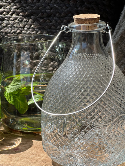 Wasp pot processed glass