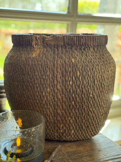 Authentieke Ovale Chinese Mand (linker op de foto)