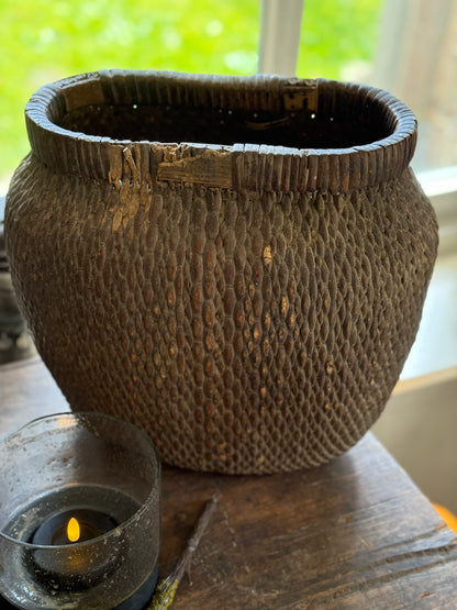 Authentieke Ovale Chinese Mand (linker op de foto)