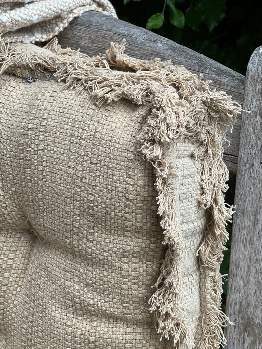 Mattress cushion natural/beige