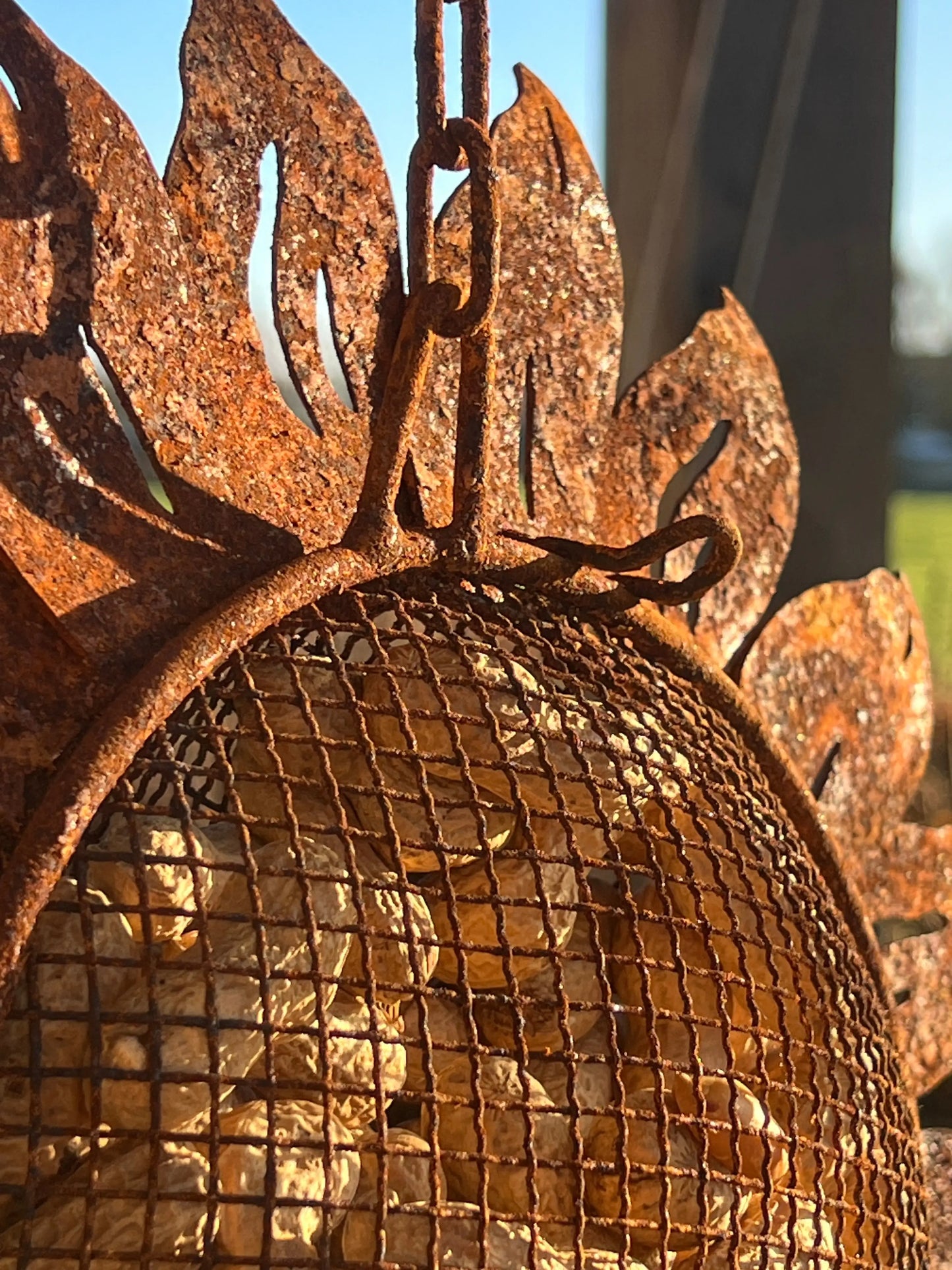 Vogelfutteranhänger Sonnenblume
