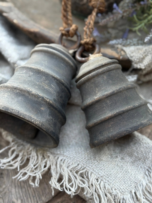 Wooden Bell with Ribs-Be Uniq
