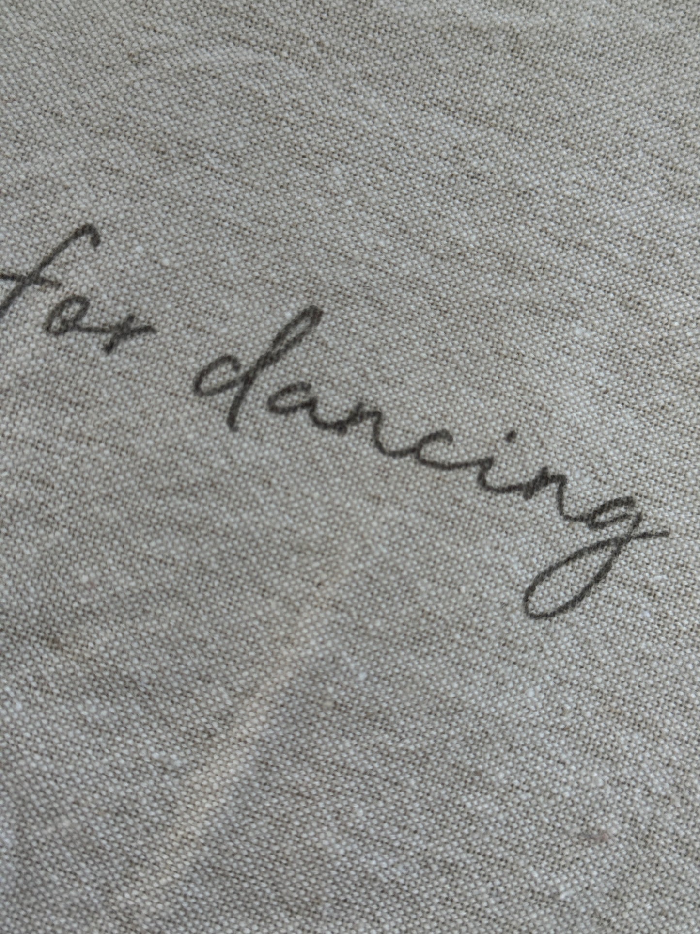 Theedoek en Handdoek,  Set  van 2 stuks met opdruk