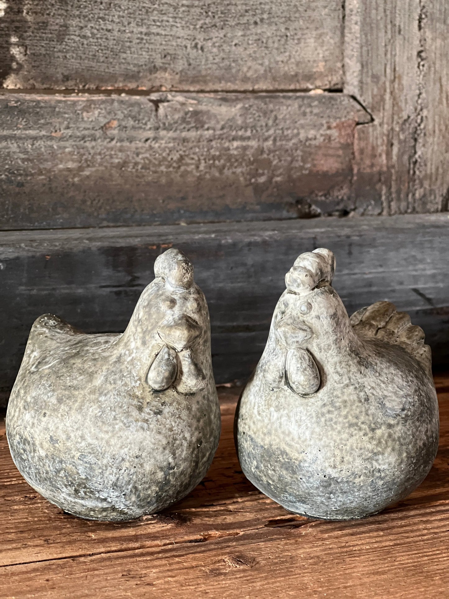 Set aus Huhn und Hahn