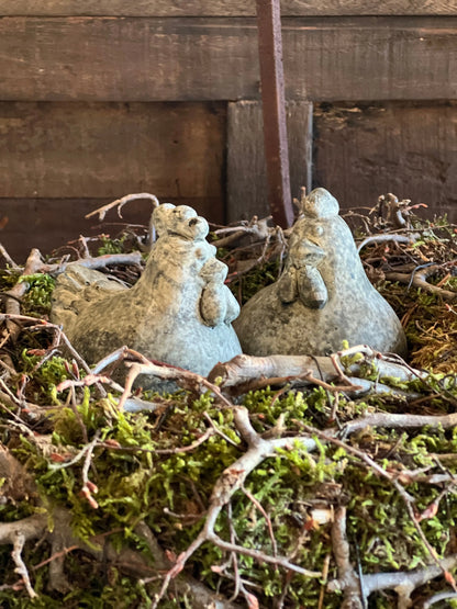 Set aus Huhn und Hahn