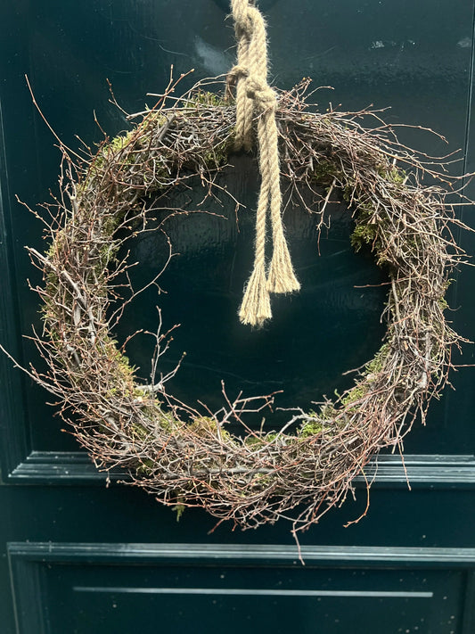 Wreath moss bonsai