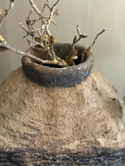 Unique Old Clay Basket - Trapa Living (15)