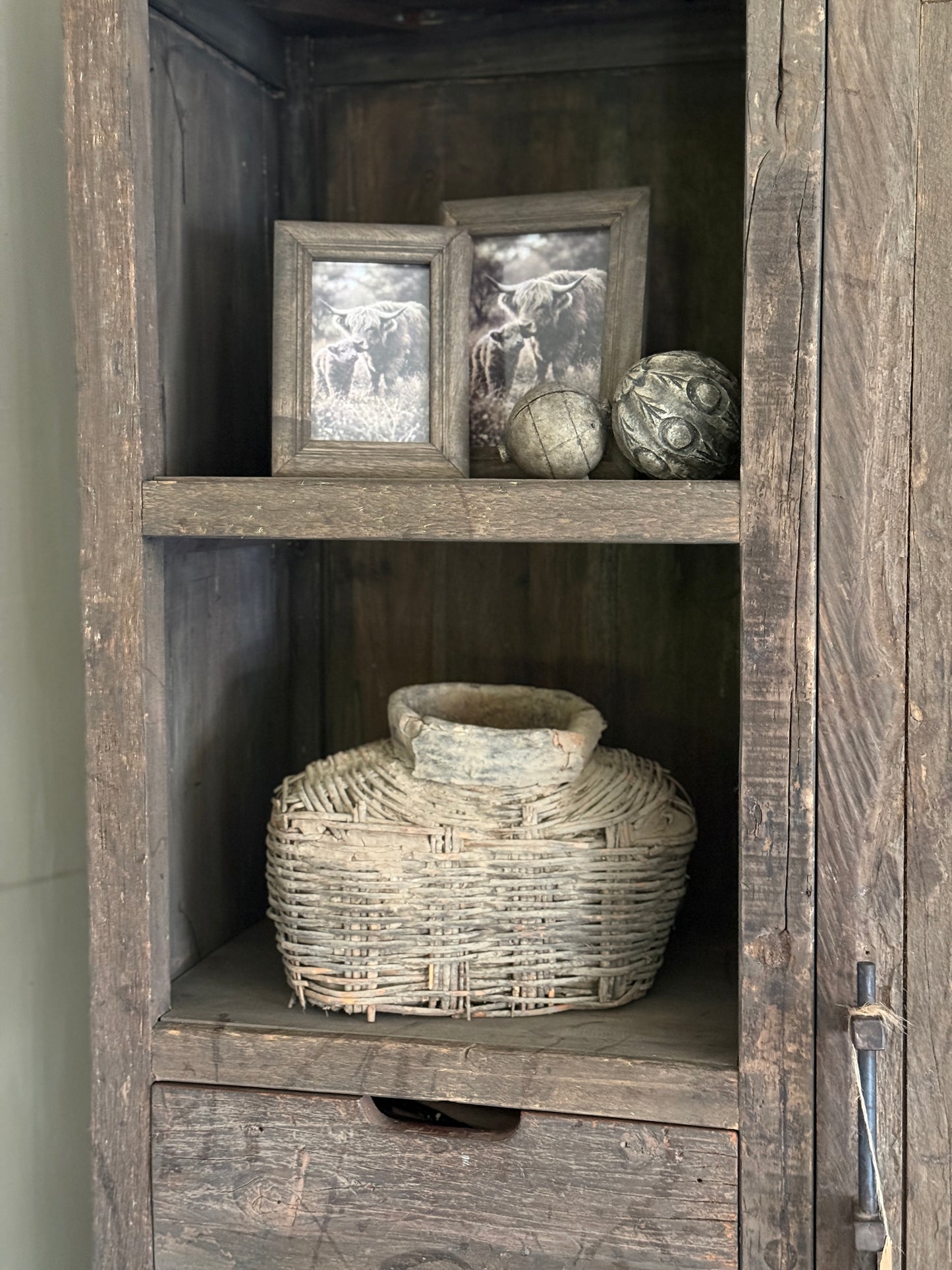 Unique Old Clay Basket (16)