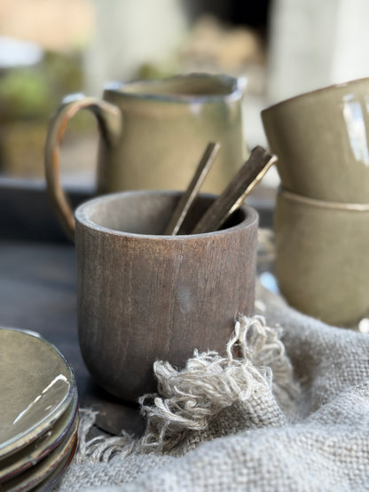 Kadek Wooden Pot – Luksa