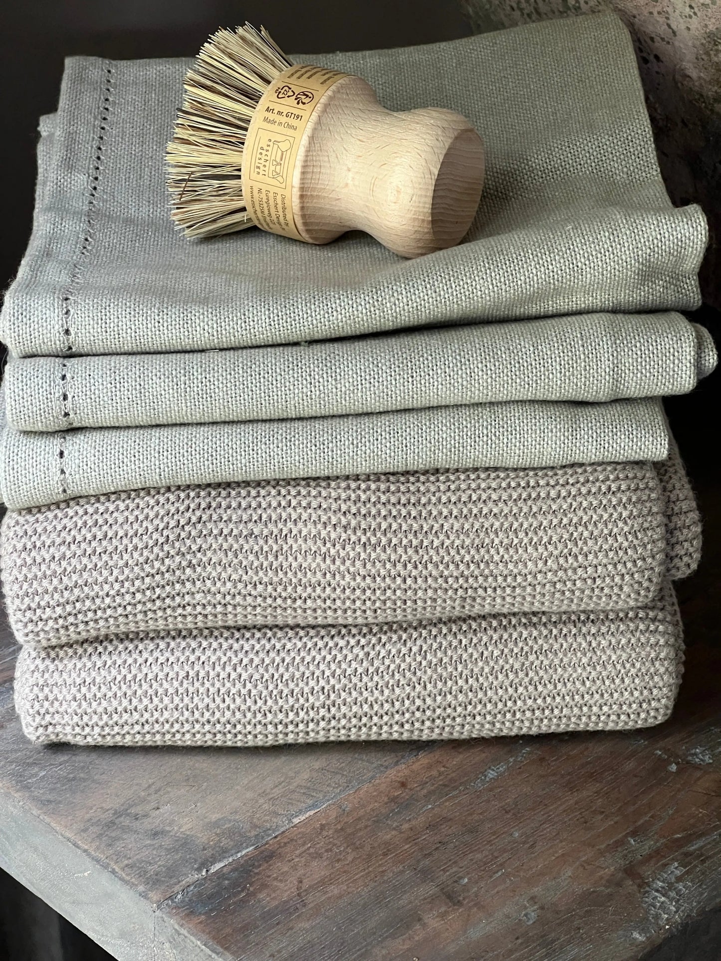 Geschirrtücher, Beige