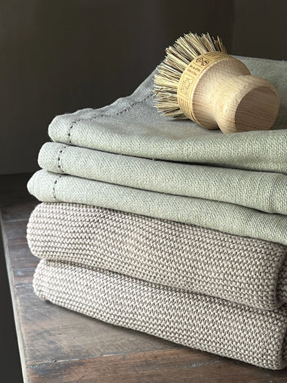 Geschirrtücher, Beige