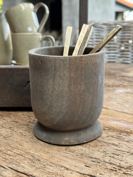 Kadek Wooden Pot – Luksa