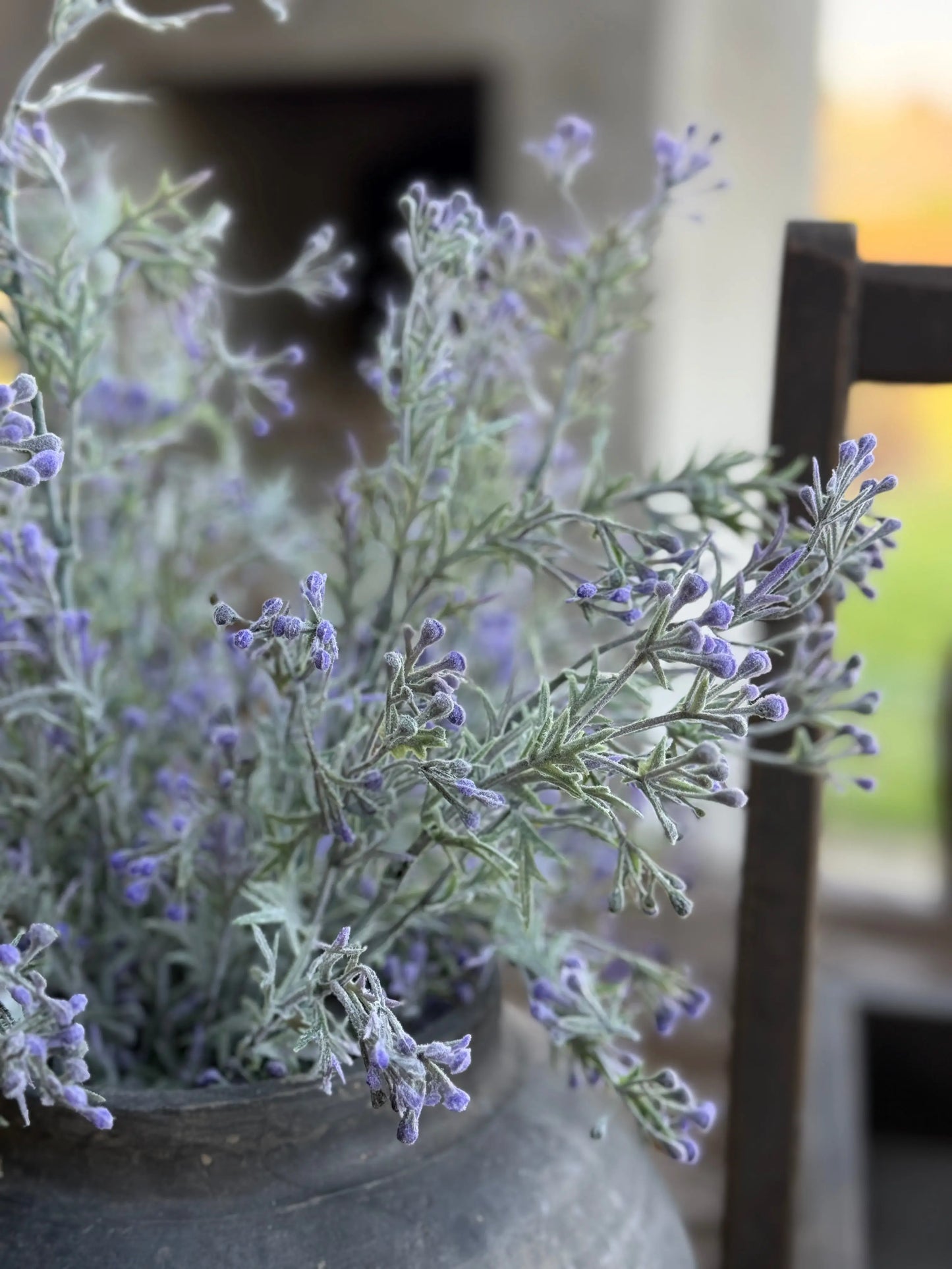 Lavendel kunstplant op steel (A2)