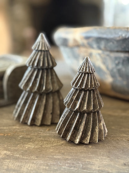 Unique concrete Christmas trees – handmade by PMR