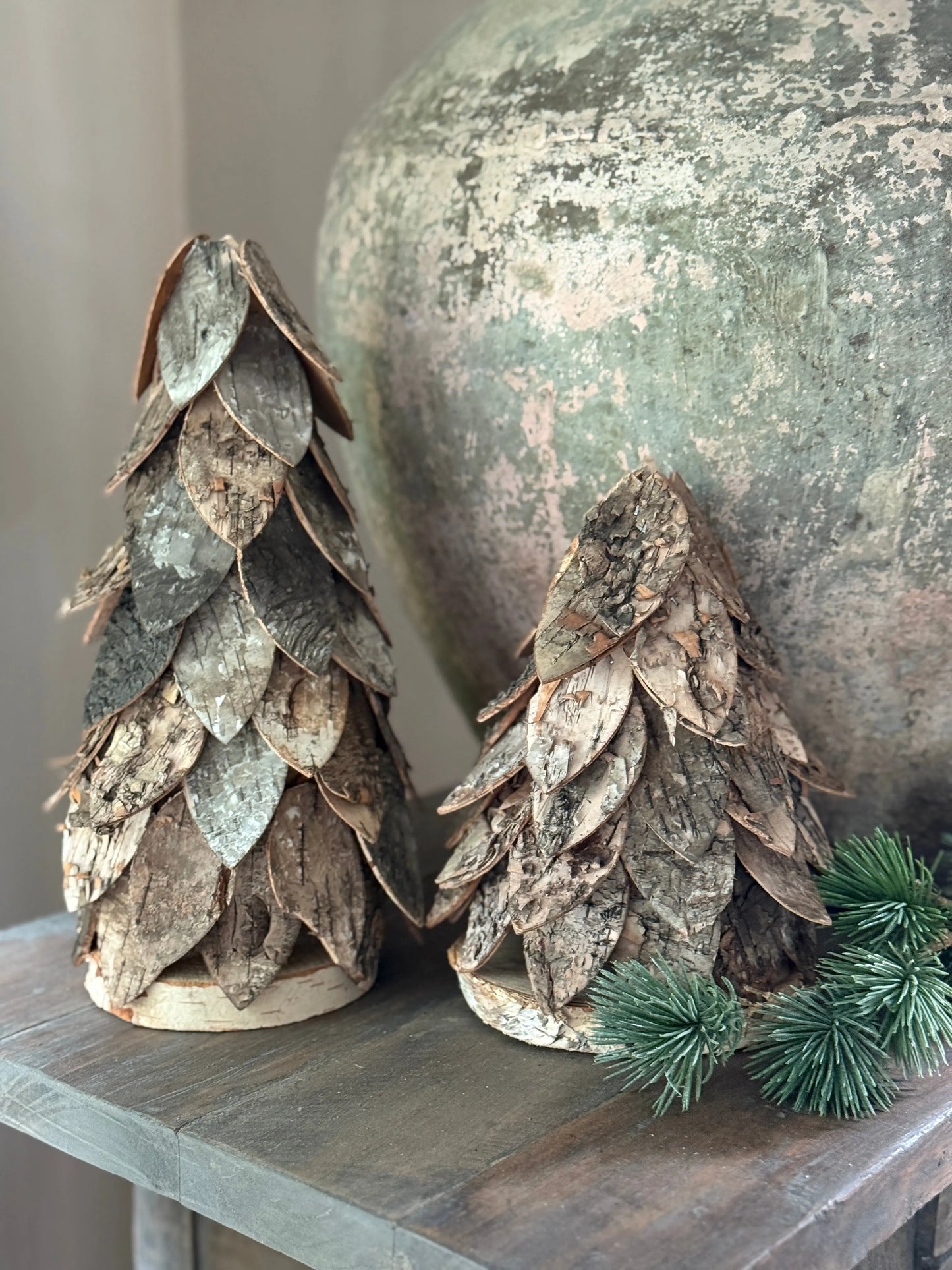 Kerstboom van Boomschors – Naturel