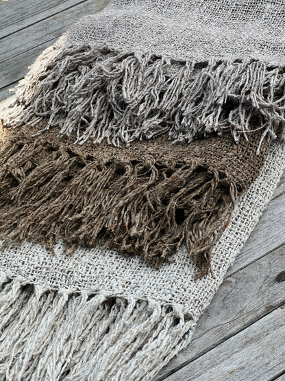 Coarse Shabby Cloth – Natural Boho and Clay