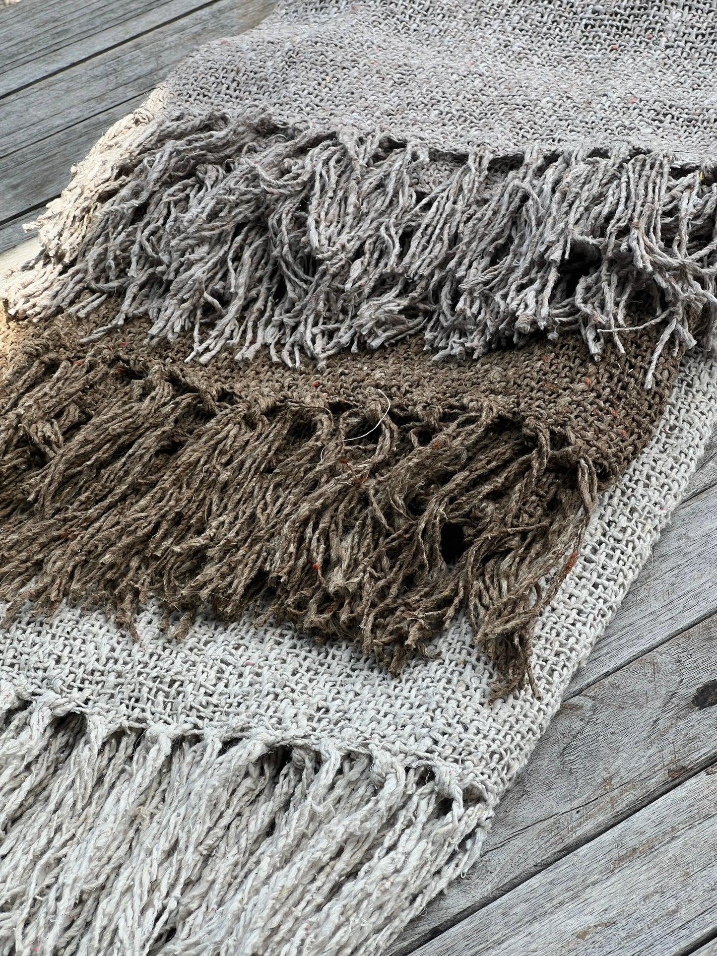 Coarse Shabby Cloth – Natural Boho and Clay