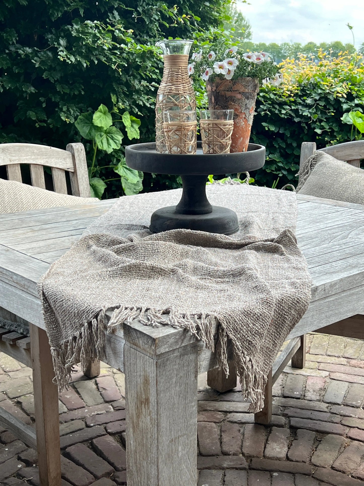Coarse Shabby Cloth – Natural Boho and Clay