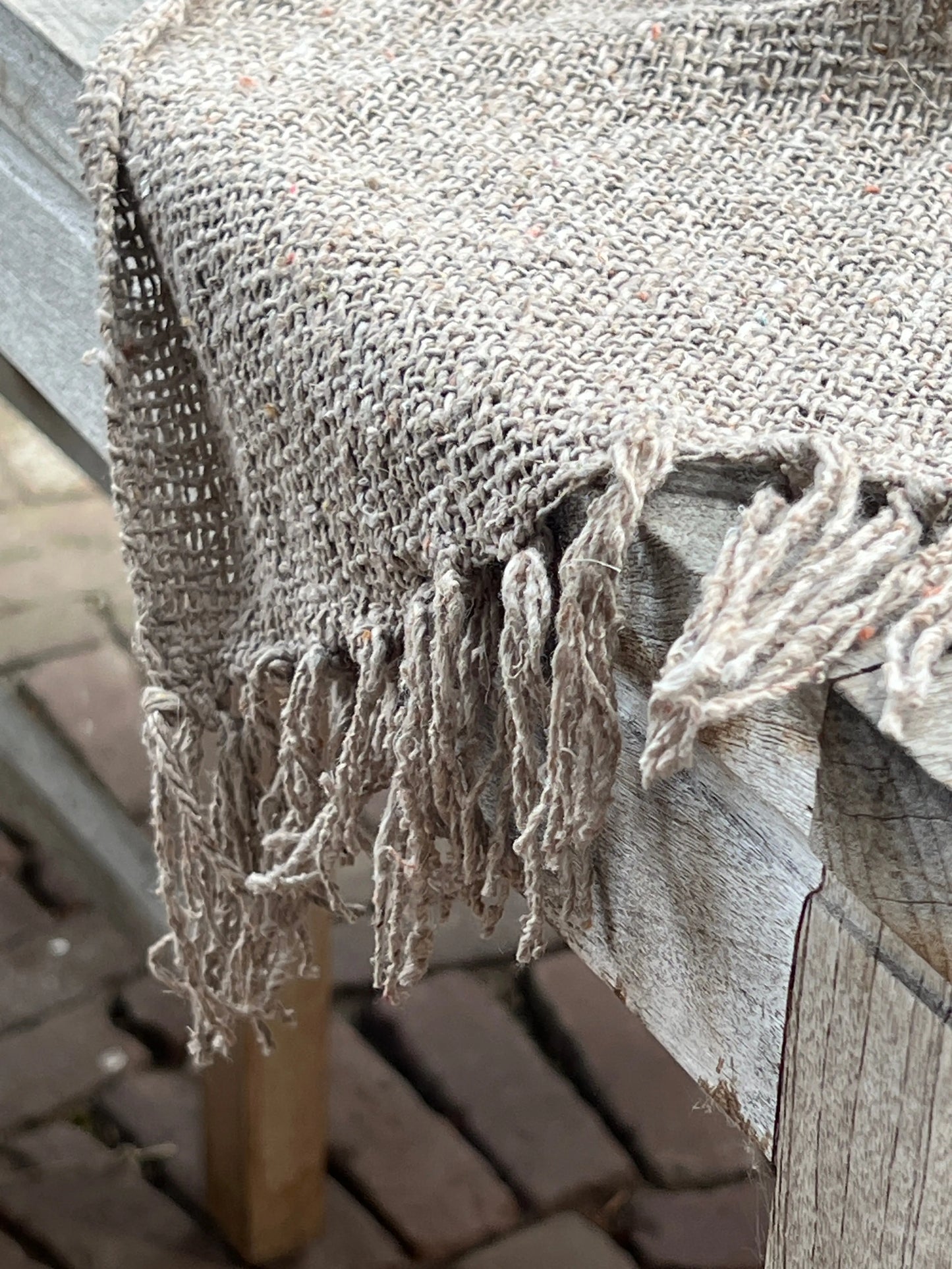 Coarse Shabby Cloth – Natural Boho and Clay