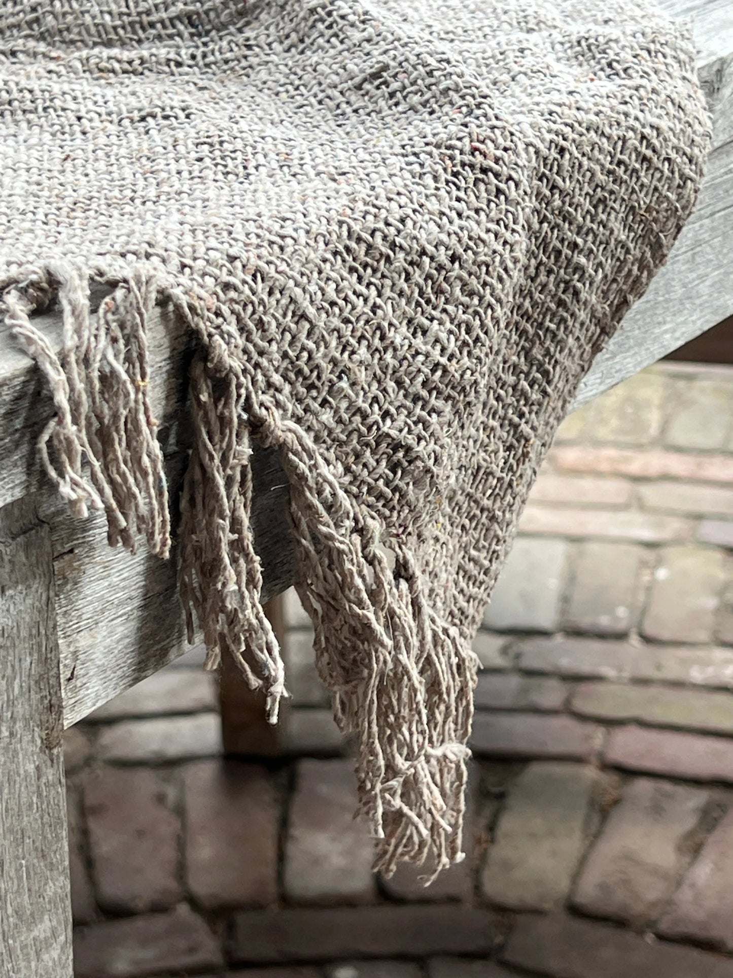 Coarse Shabby Cloth – Natural Boho and Clay