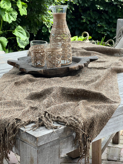 Coarse Shabby Cloth – Natural Boho and Clay