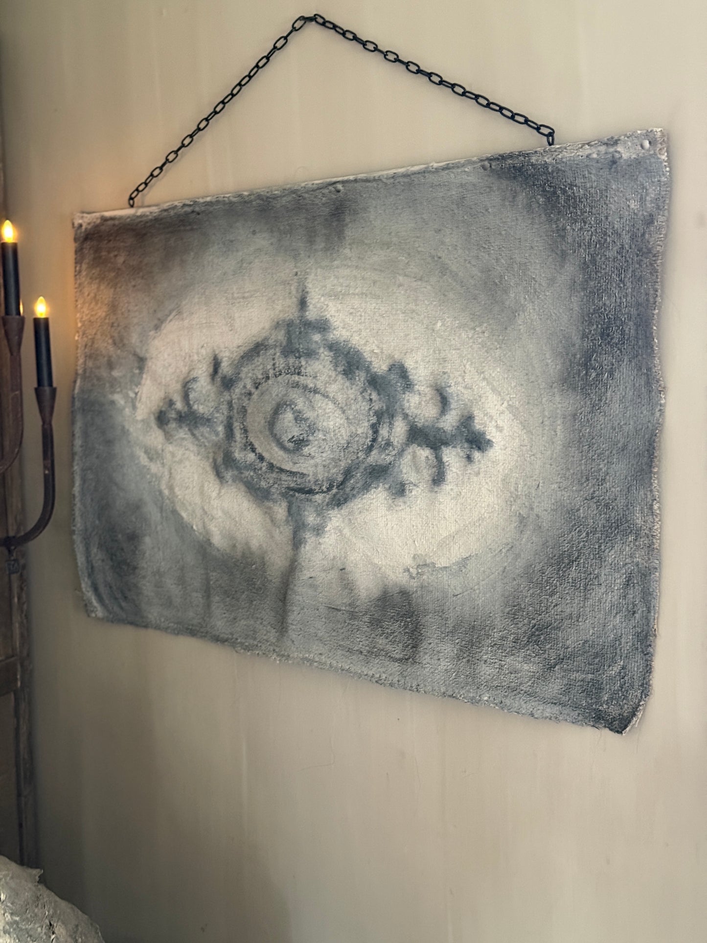 Kalktuch mit Ornamentaufdruck (LHK01)