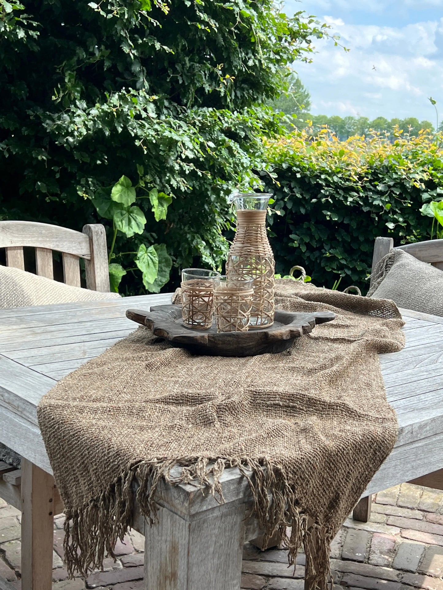 Coarse Shabby Cloth – Natural Boho and Clay