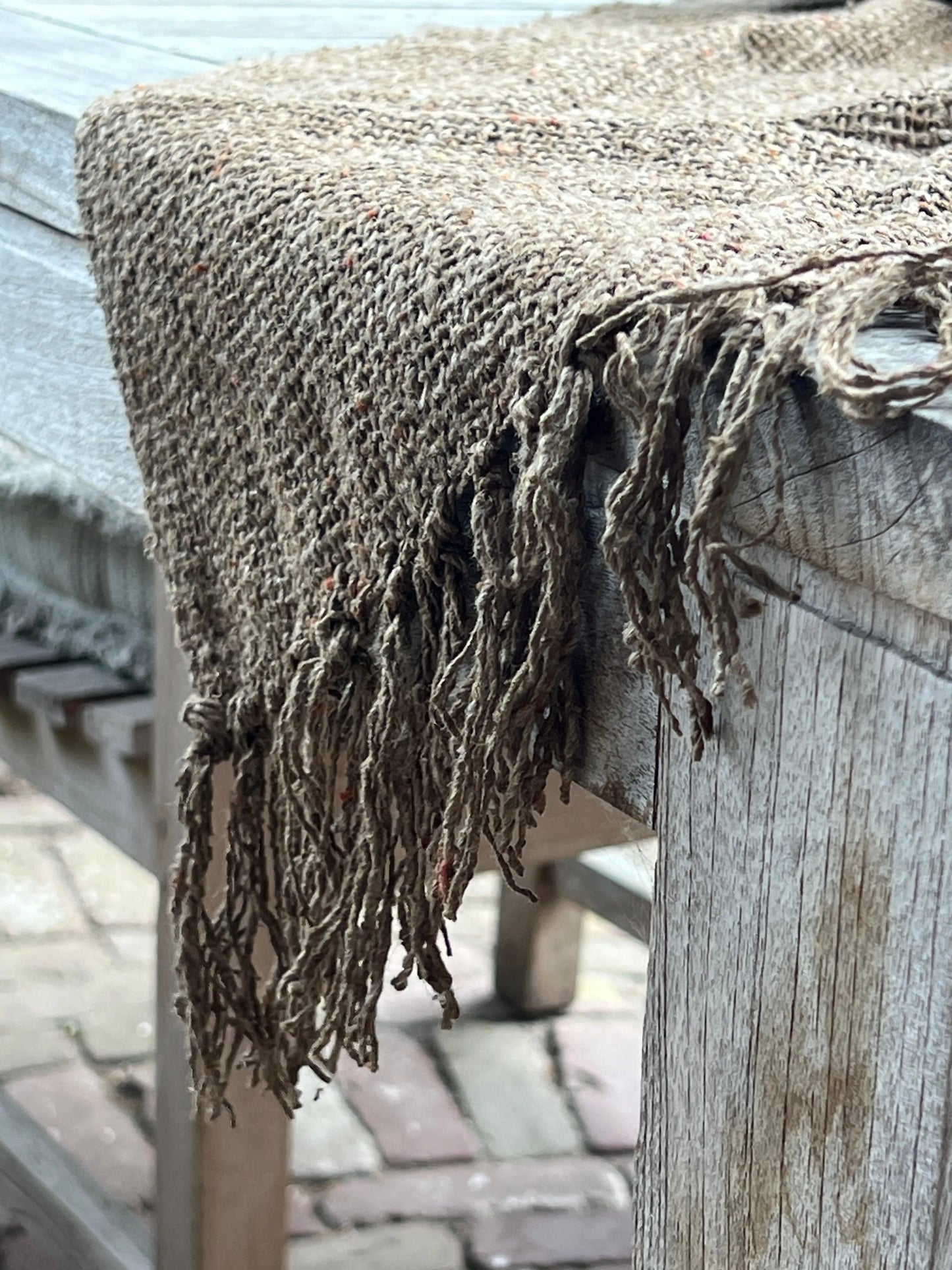 Coarse Shabby Cloth – Natural Boho and Clay