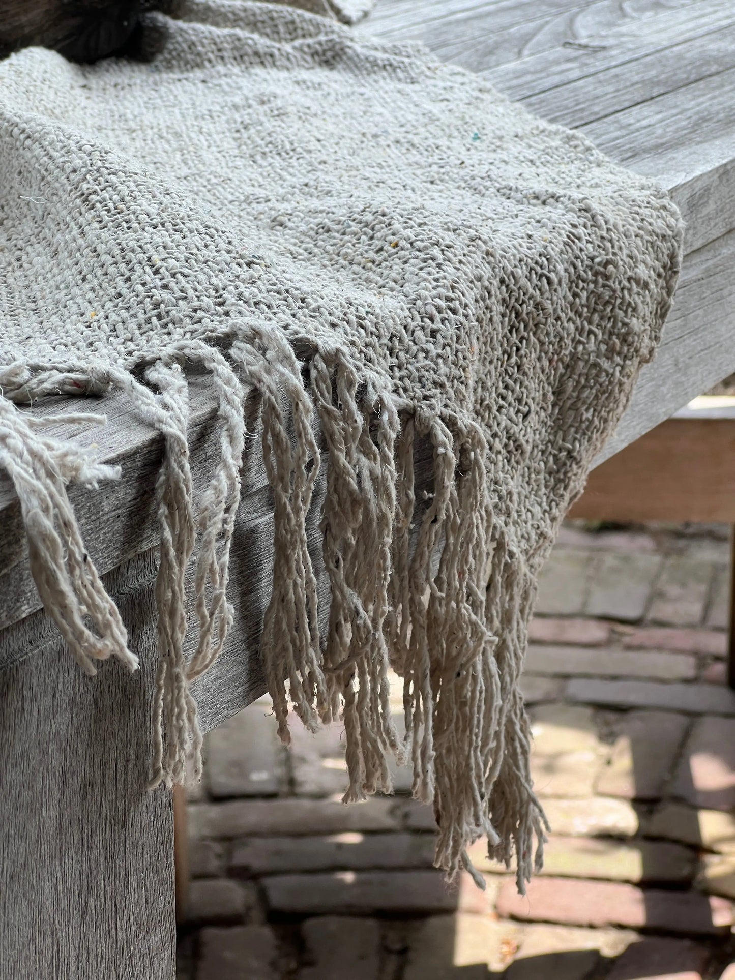 Coarse Shabby Cloth – Natural Boho and Clay