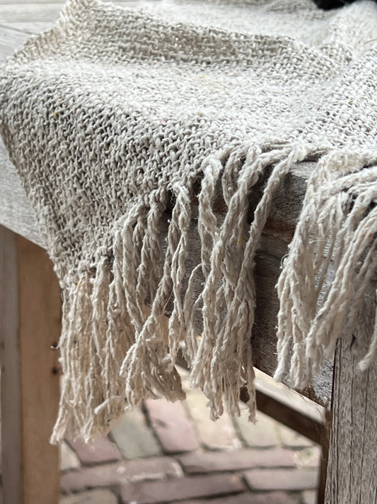 Grove Shabby Doek – Naturel Boho en Leem