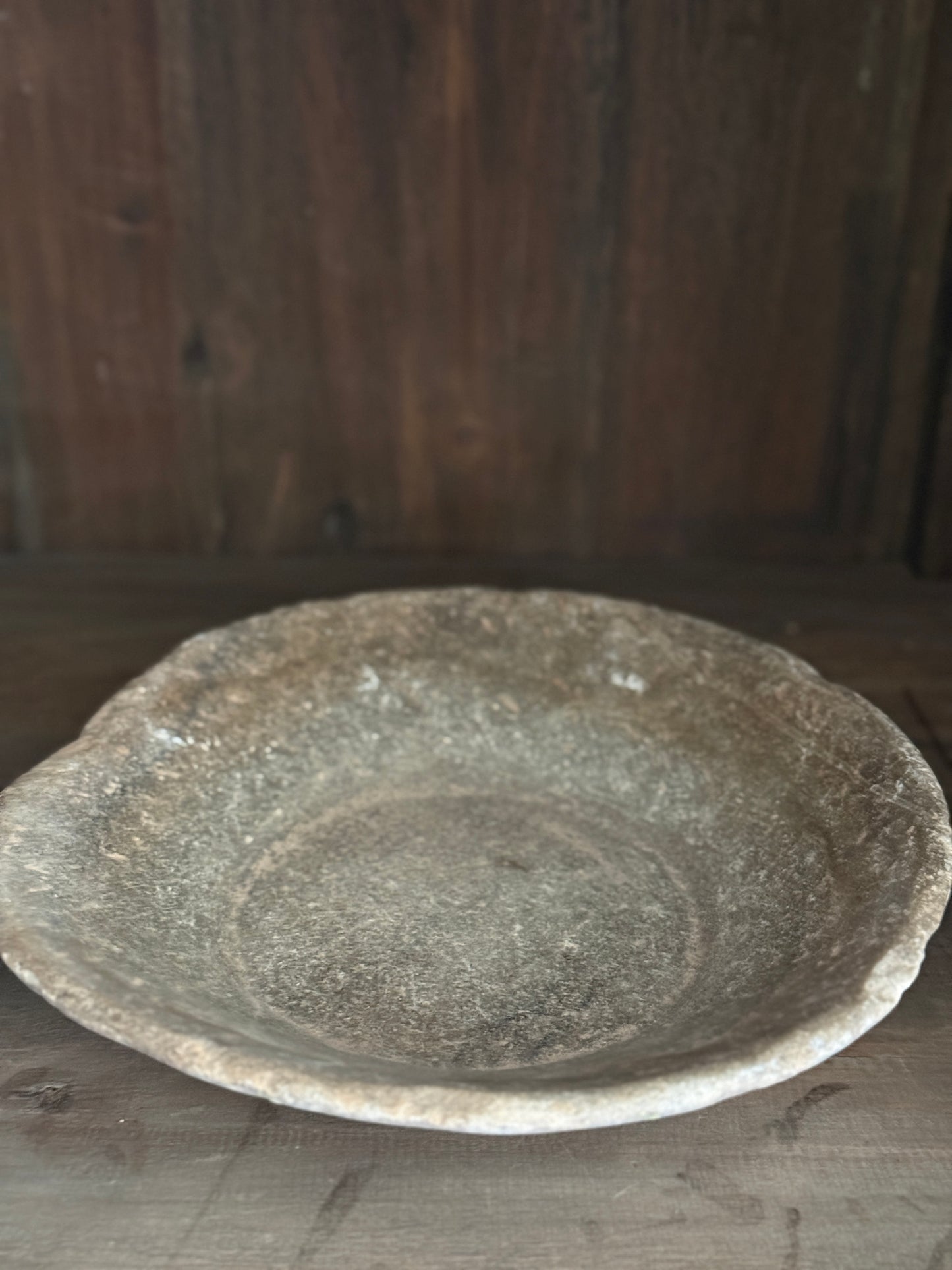 Old marble bowls from India – unique and atmospheric (3 sizes)