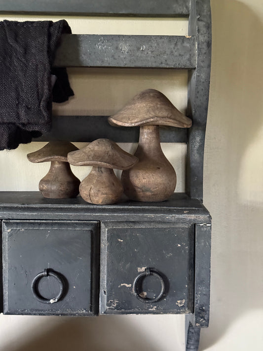 Wooden Mushrooms, available in 2 sizes