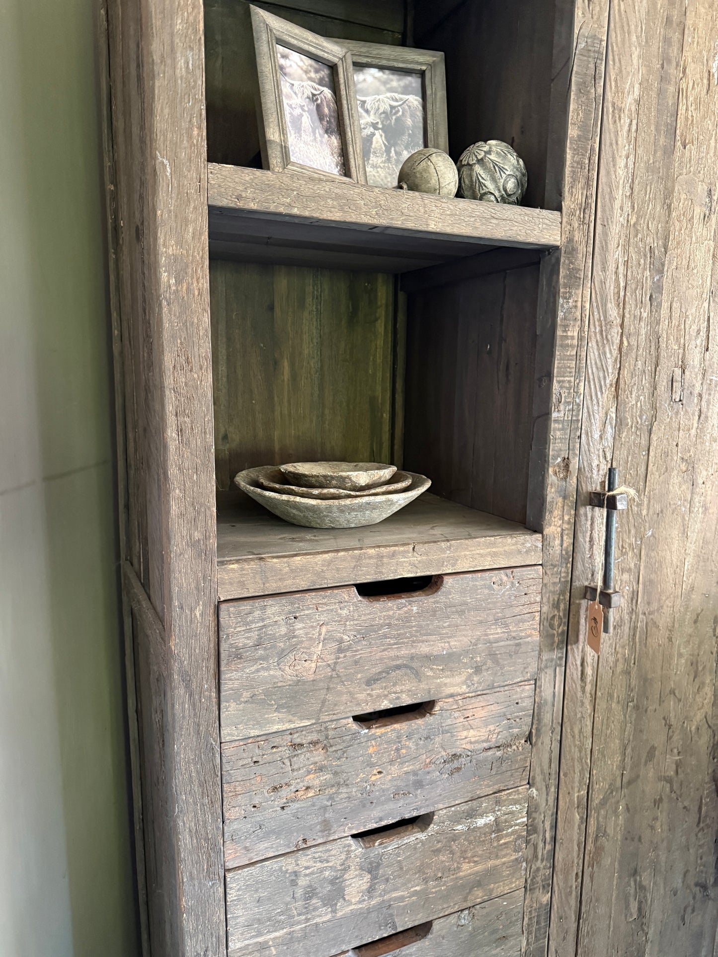 Old marble bowls from India – unique and atmospheric (3 sizes)