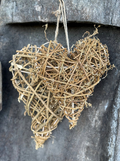 Willow heart - Available in 2 sizes
