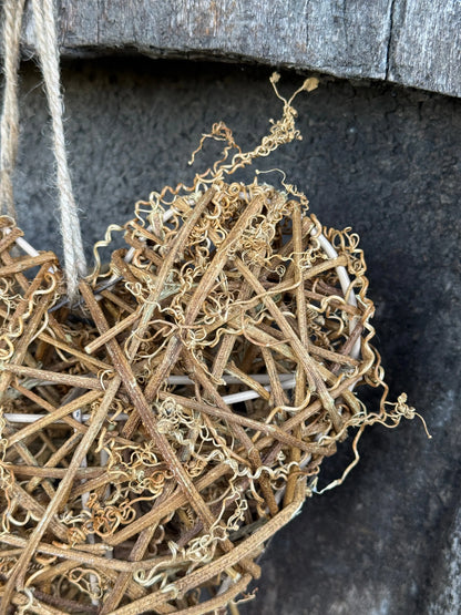 Willow heart - Available in 2 sizes