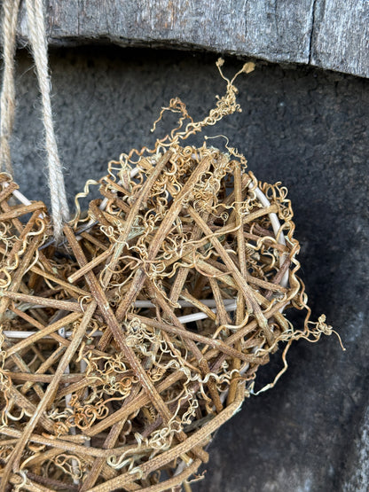 Willow heart - Available in 2 sizes