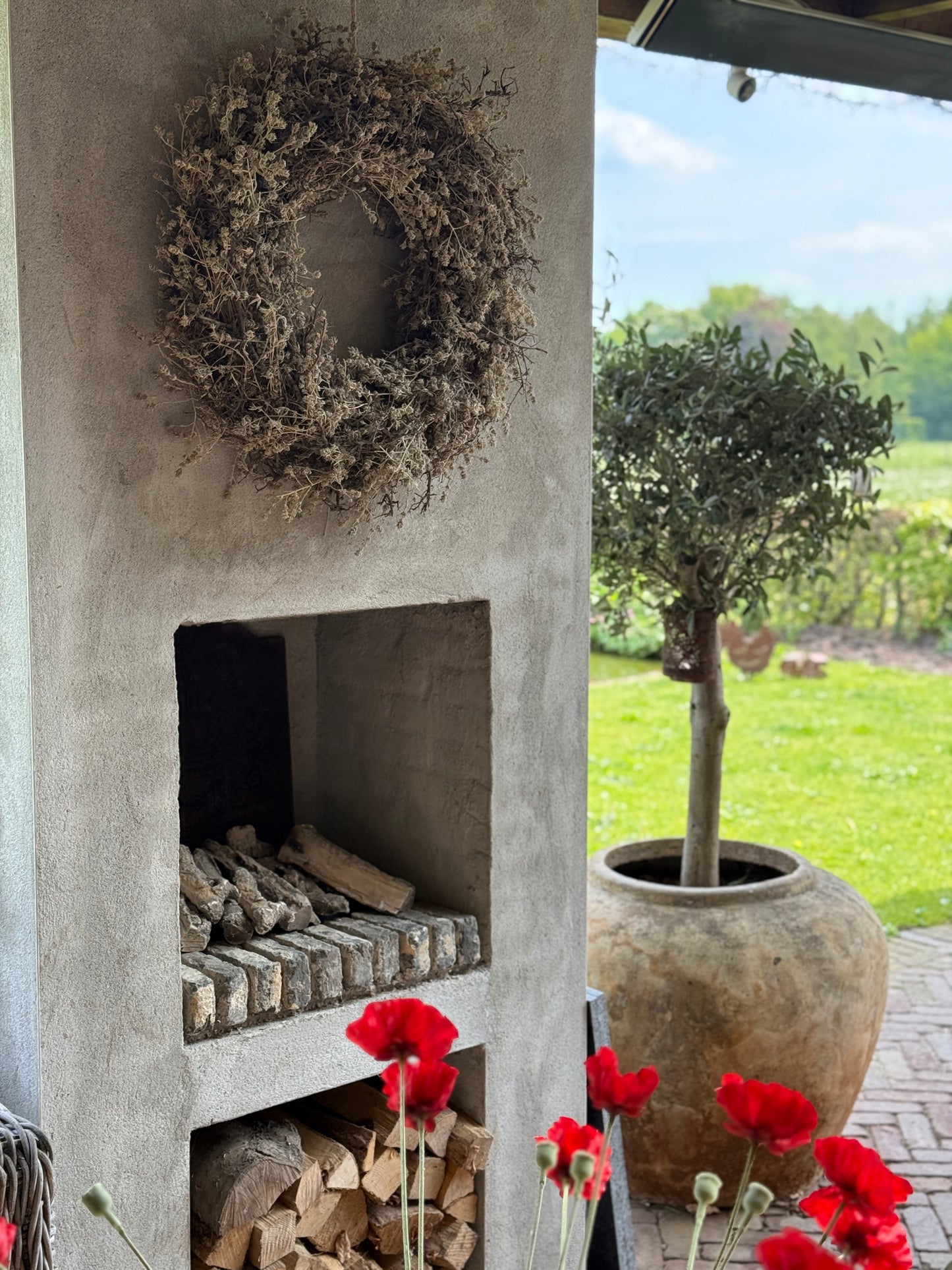 Lavendel Bonsai krans